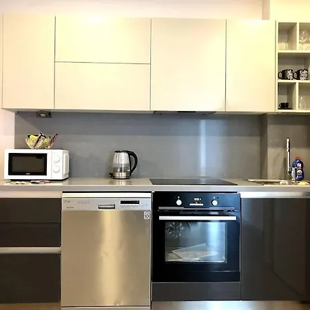 Appartement Secured Lux 2 + 1 - Gym, Sauna & Parking Istanboel